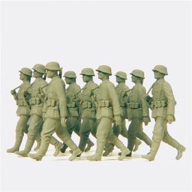   Preiser 64009 German Grenadiers marching in step 1/35 figura makett