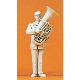Preiser 64357 Military Tuba Player 1/35 figura makett