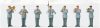 Preiser 64361 Military Band Tenor Saxophonist 1/35 figura makett