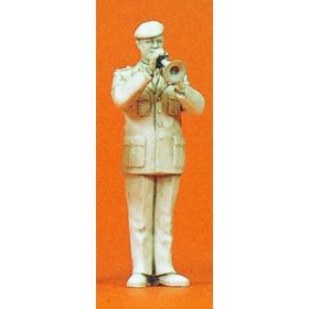 Preiser 64366 Military Band Cornet Player 1/35 figura makett