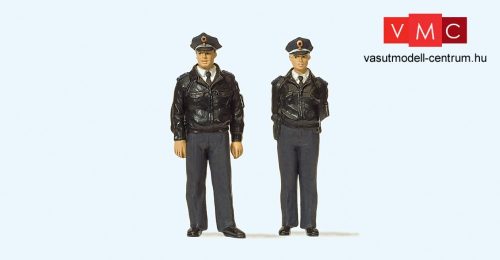 Preiser 65364 Álló rendőrők, kék egyenruhában (0)