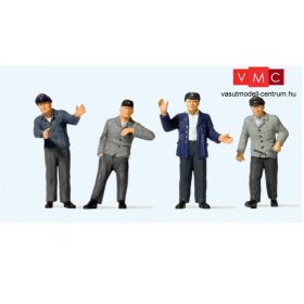 Preiser 65376 Gőzmozdonyvezető és fűtő, 2 pár (0)