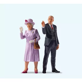 Preiser 65376 Queen Elisabeth II & Prince Philip (0)