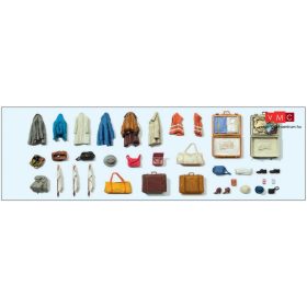 Preiser 65811 Bőröndok, táskák, ruhák (0)