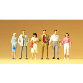 Preiser 72400 Passers by- 1/72 figura modell