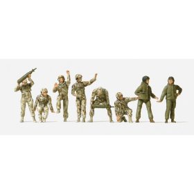  Preiser 72530 US Army Modern Tank Crews unpainted 1/72 figura makett