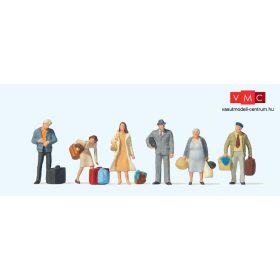 Preiser 73001 Várakozó utasok - UK (1:76)