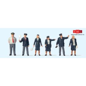   Preiser 73005 Angol vasutasok, állomási személyzet - UK (1:76)