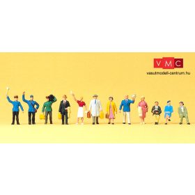Preiser 75000 Vasutasok, utasok és ülő figurák (TT)