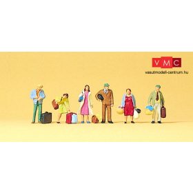Preiser 75001 Várakozó utasok csomagokkal (TT)