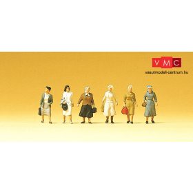 Preiser 75017 Ingázó asszonyok az állomáson (TT)