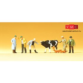 Preiser 75021 Szarvasmarha kereskedőnél (TT)