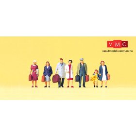 Preiser 75036 Sétáló utasok (TT)