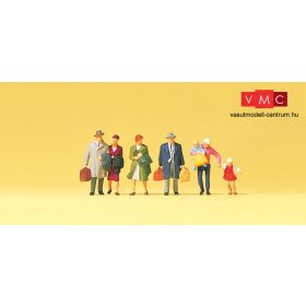 Preiser 75038 Sétáló utasok (TT)
