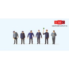 Preiser 75049 Német vasutasok, DB, korai III. korszak (TT)