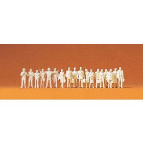   Preiser 77102 Civil airline personnel, travellers and airport personnel 1/144 figura makett