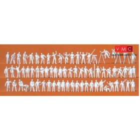   Preiser 79009 Szakemberek és munkások munka közben - festetlen (N)