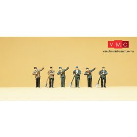 Preiser 79056 Gőzmozdonyvezetők és fűtők (N)