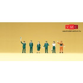 Preiser 79060 Német vasutasok, DB (N)