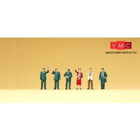 Preiser 79061 Német vonatszemélyzet, DB (N)