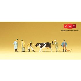 Preiser 79080 Szarvasmarha kereskedőnél (N)