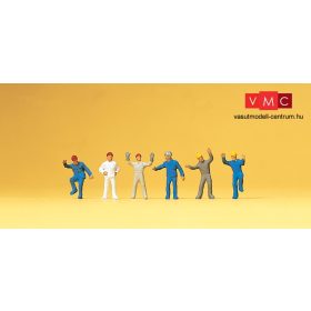 Preiser 79105 Ipari munkások munka közben (N)