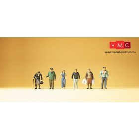 Preiser 79111 Járókelők és rendőrök (N)