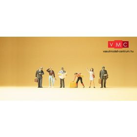 Preiser 79112 Utasok a peronon (N)