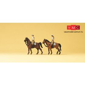   Preiser 79138 Német lovasrendőrök, nyári egyenruhában (N)