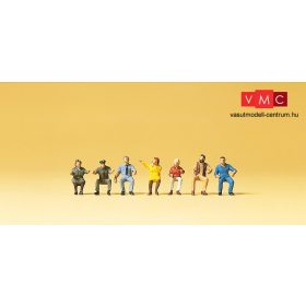 Preiser 79152 Ülő utasok villamosokba és buszokba (N)