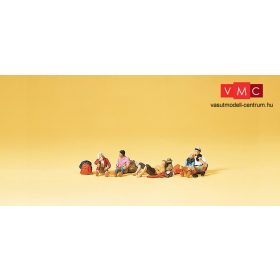 Preiser 79159 Pihenő túrázók (N)