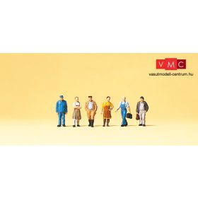 Preiser 79166 Falusi utcarészlet (N)