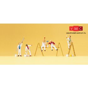 Preiser 79177 Szobafestők munka közben létrával (N)