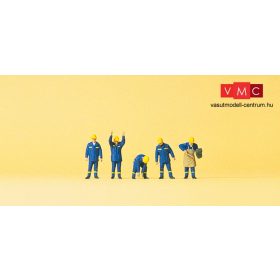 Preiser 79181 THW-munkások munka közben (N)