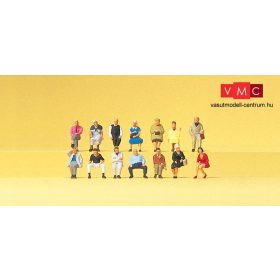   Preiser 79199 Ülő utasok személykocsikba vagy buszokba (N)