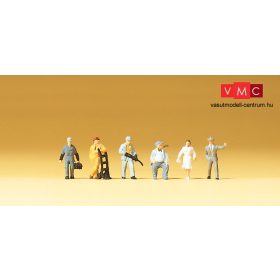 Preiser 79201 Amerikai vasutasok és utasok (N)
