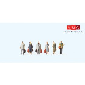 Preiser 79219 Sétáló utasok, III. korszak (N)