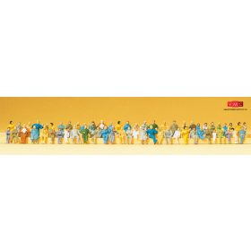   Preiser 79250 Ülő utasok személykocsikba vagy buszokba, 60 db (N)