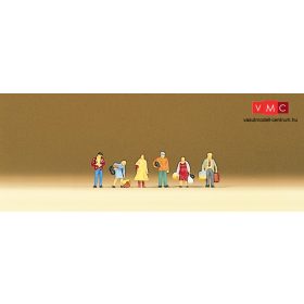 Preiser 88518 Várakozó utasok csomagokkal (Z)