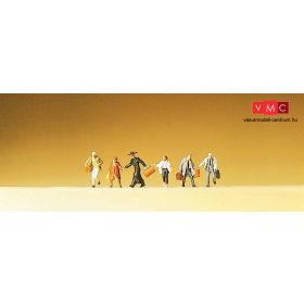 Preiser 88526 Rohanó utasok (Z)