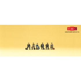 Preiser 88533 Ülő kikötői és gyári munkások (Z)