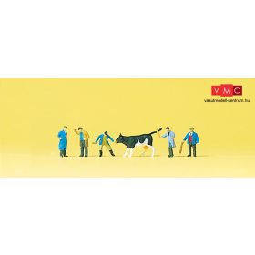 Preiser 88544 Szarvasmarha kereskedőnél (Z)