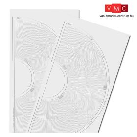Proses 3D-EB-06 Íves útburkolat (kockakő) PVC, 2 db, 50 x 8 cm, 2 mm vastag