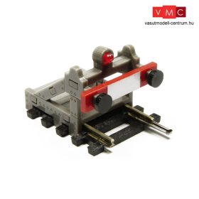 Proses BF-HO-03 Ütközőbak LED világítással, szürke színben (H0/00)