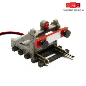 Proses BF-HO-04 Ütközőbak LED világítással, szürke színben, vezetékkel (H0/00)