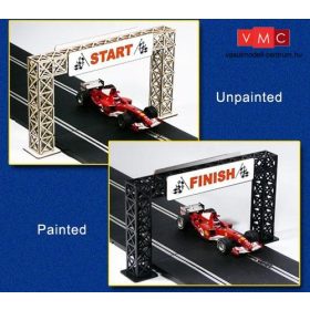   Proses LS-301 Rajt/Cél rácsos emelvény, Laser-Cut - Slot Car (1:32)