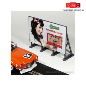 Proses LS-304 Reklámtáblák, 6 db, LC, Slot Car (1:32)