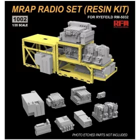   RFM1002 MRAP Radio Set for Oshkosh M-ATV MRAP 1/35 műgyanta kiegészítő
