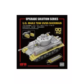   RFM2002 Upgrade Solution for U.S. M4A3 76W HVSS Sherman 1/35 fotómaratott kiegészítők