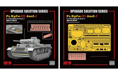 RFM2005 Upgrade Solution Series Set for Pz.III Ausf. J 1/35 fotómaratott kiegészítők